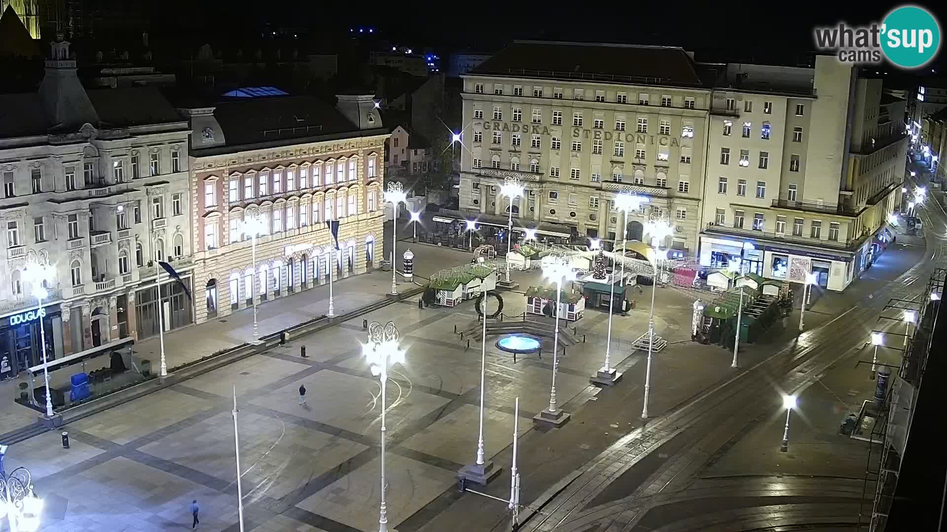 Ban Jelačić Platz  Live webcam Zagreb – Hotel Dubrovnik