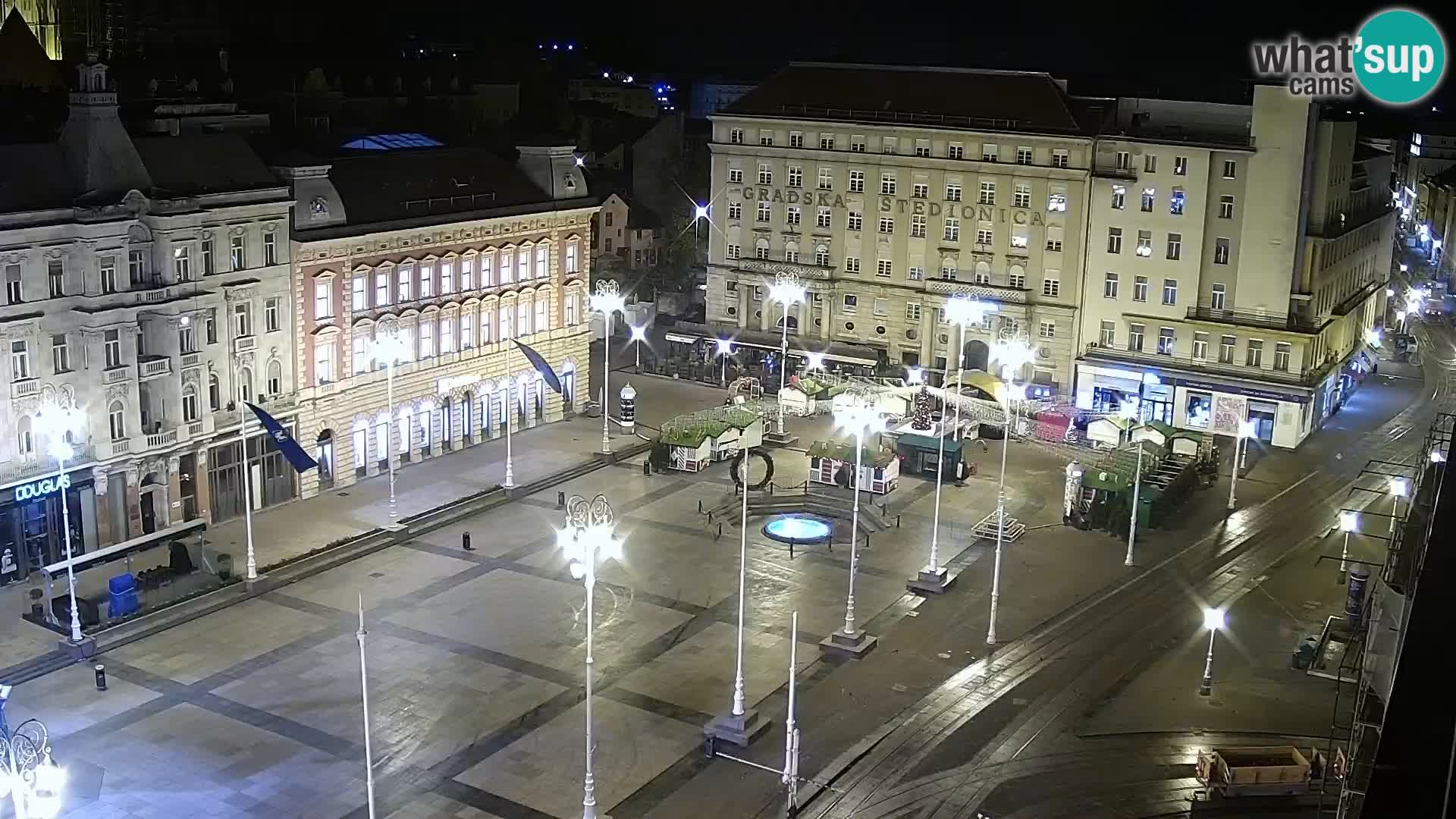 Webcam live Zagreb – Ban Jelačić Platz