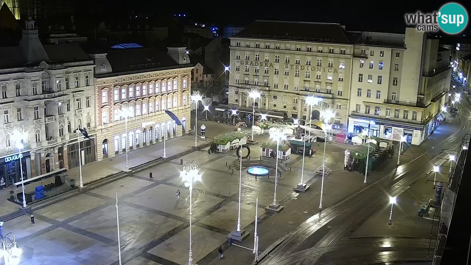 Webcam live Zagreb – Ban Jelačić Platz