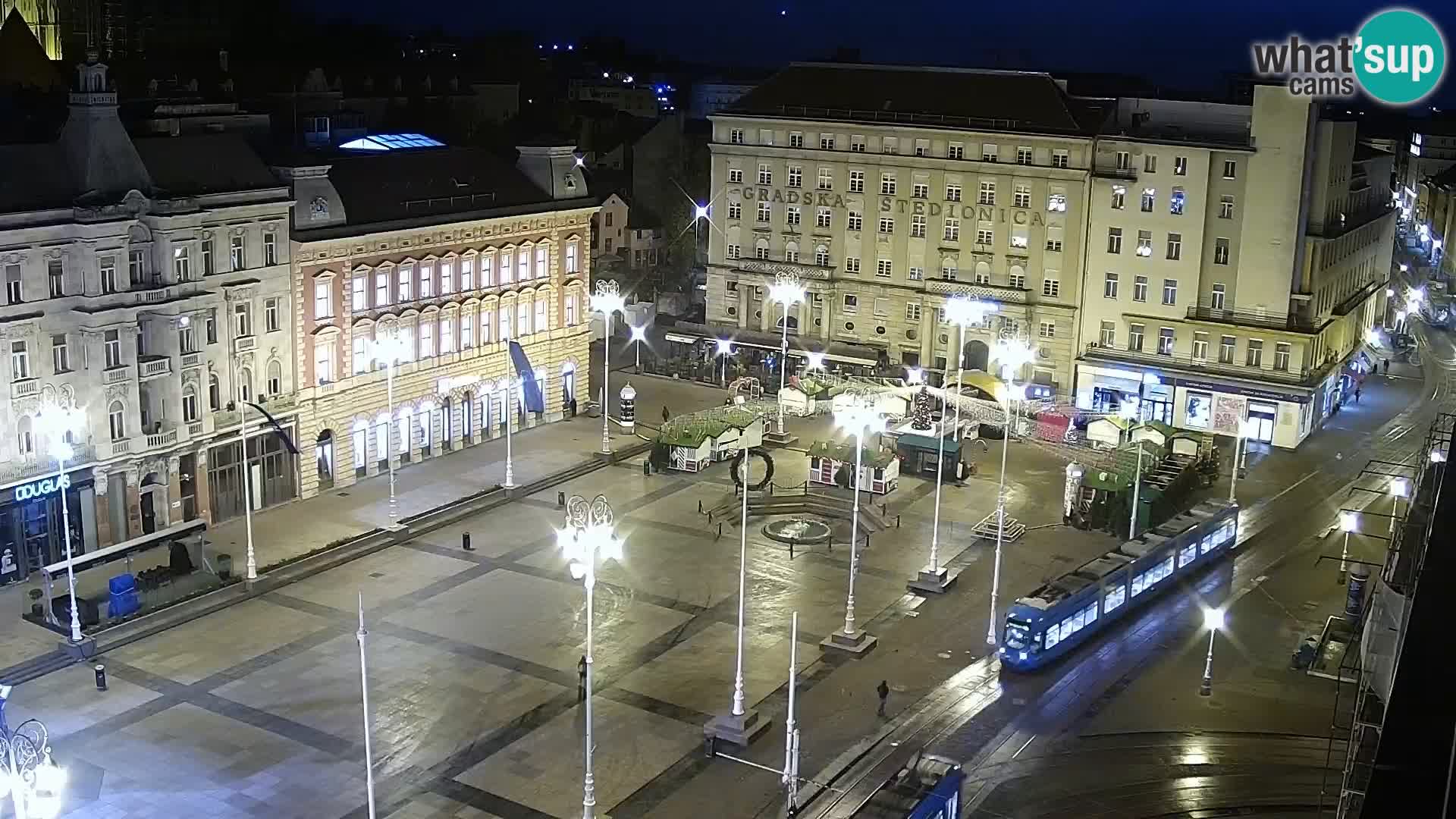 Webcam live Zagreb – Ban Jelačić Platz