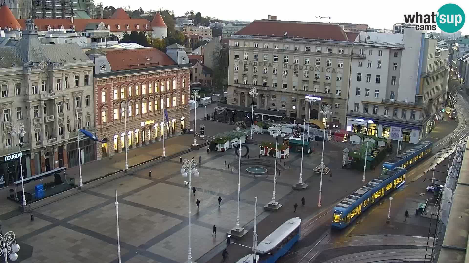 Webcam Zagreb – Plaza Ban Jelačić