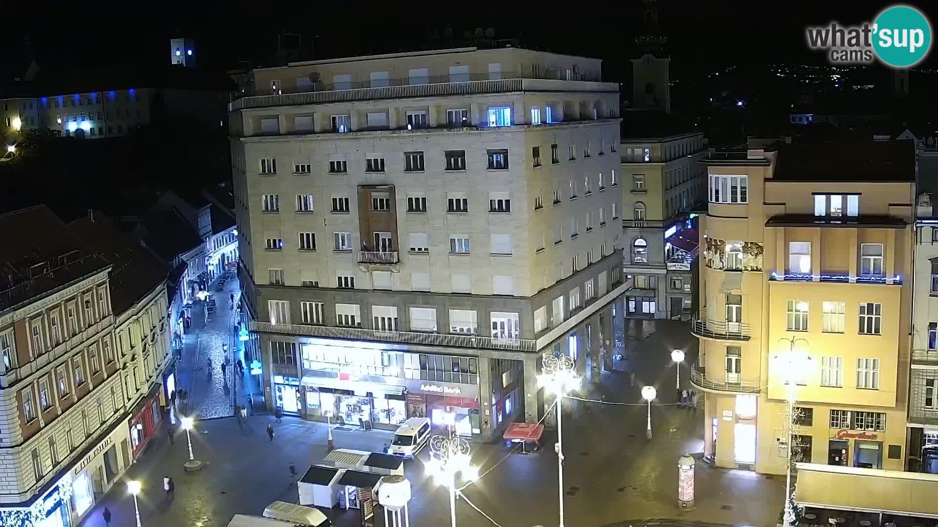 Ban Jelačić Platz  Live webcam Zagreb – Hotel Dubrovnik