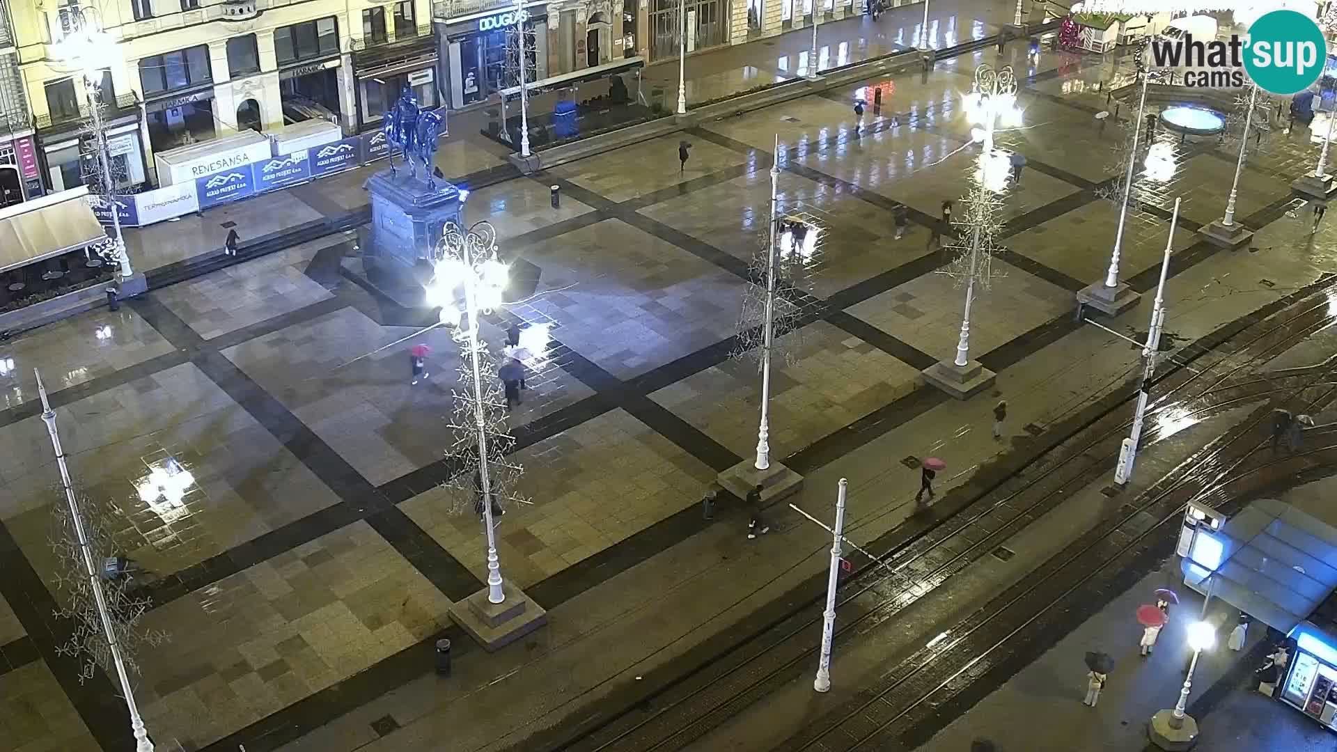 Piazza Ban Jelačić livecam Zagreb – Hotel Dubrovnik