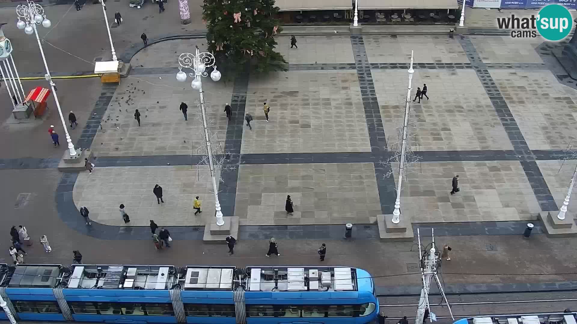 Piazza Ban Jelačić livecam Zagreb – Hotel Dubrovnik