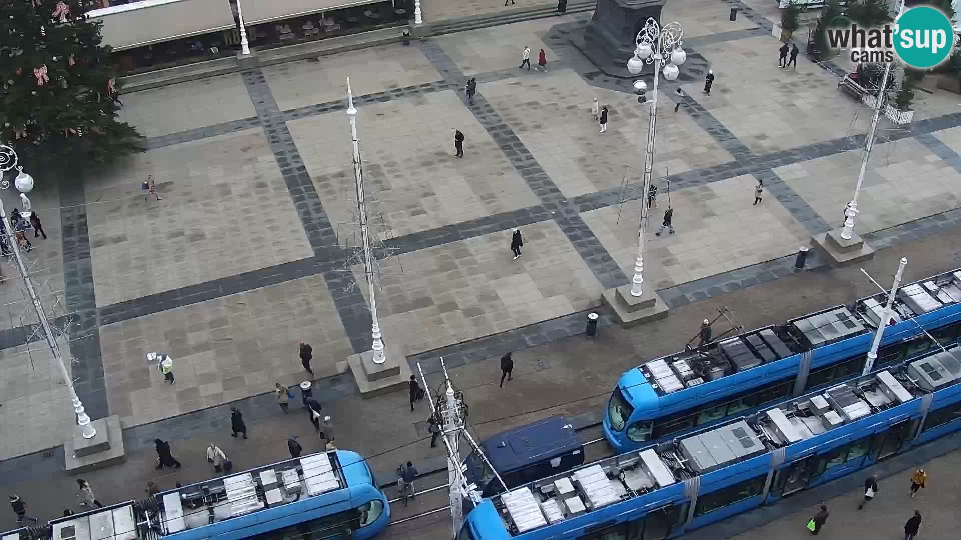 Piazza Ban Jelačić livecam Zagreb – Hotel Dubrovnik