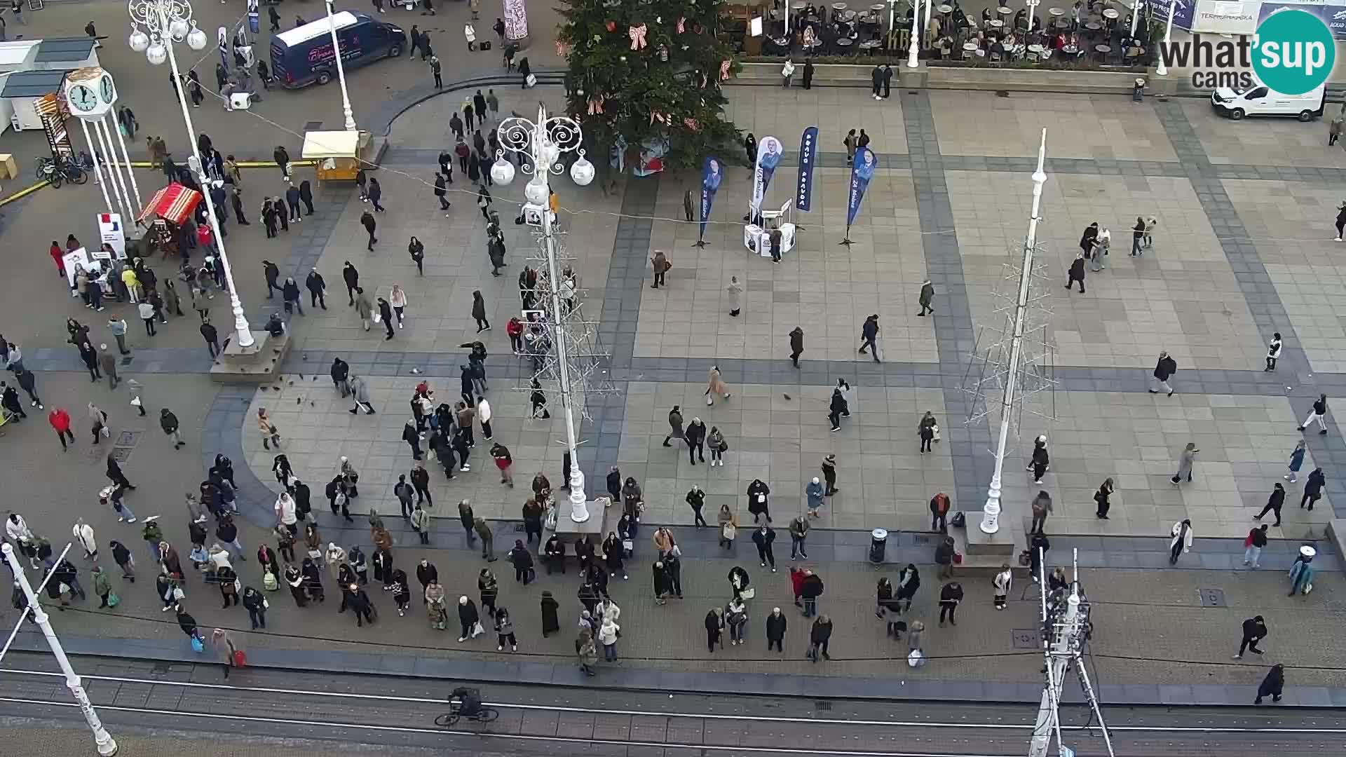 Webcam Zagreb – Plaza Ban Jelačić