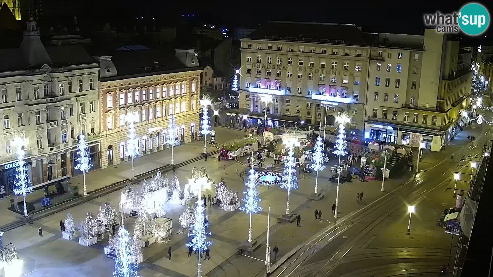 Webcam live Zagreb – Ban Jelačić Platz