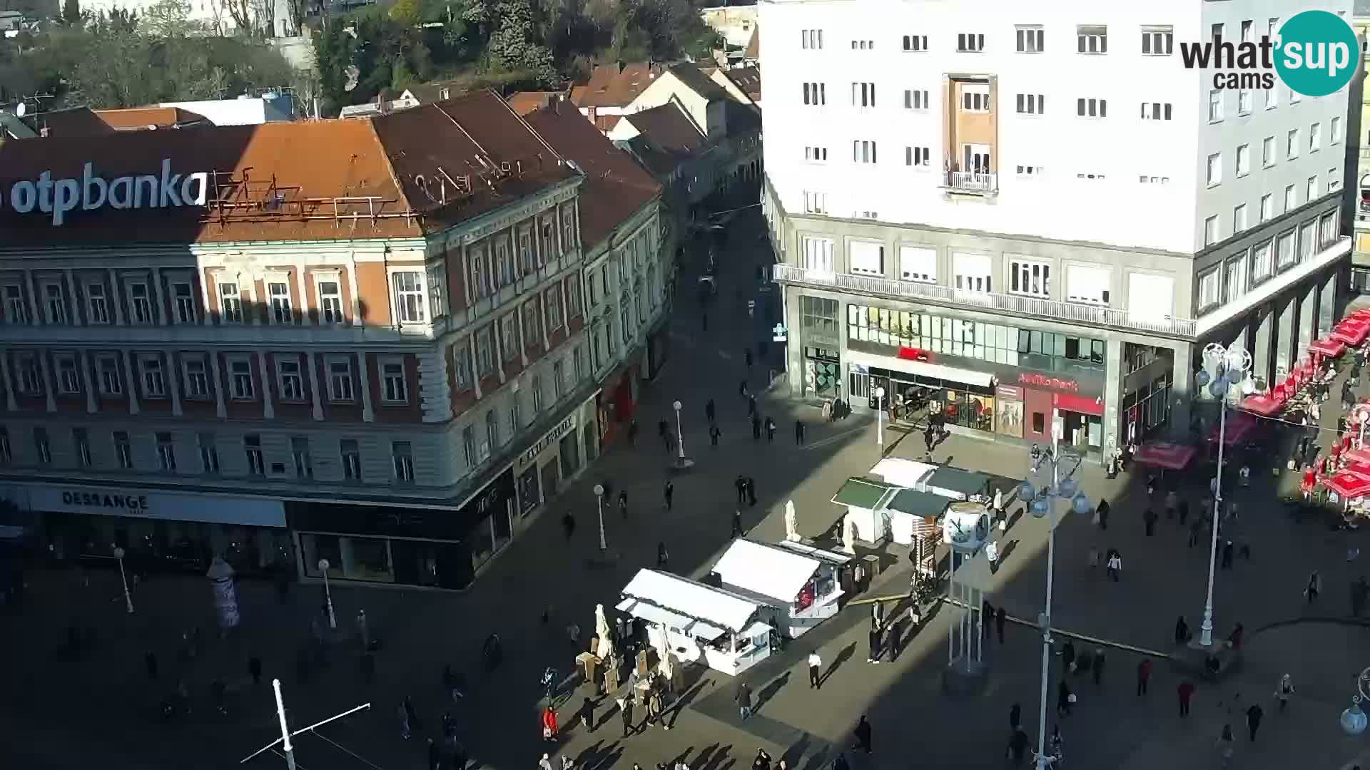 Piazza Ban Jelačić livecam Zagreb – Hotel Dubrovnik