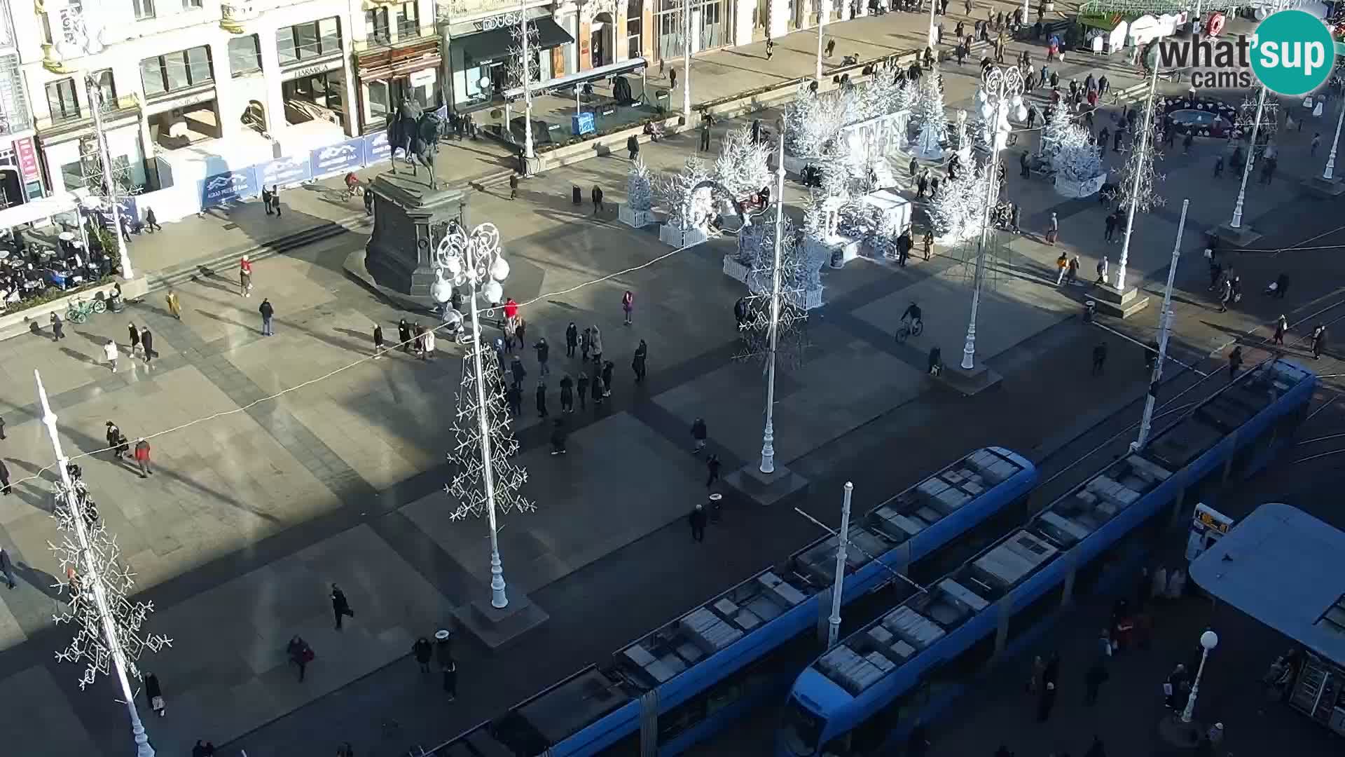 Piazza Ban Jelačić livecam Zagreb – Hotel Dubrovnik