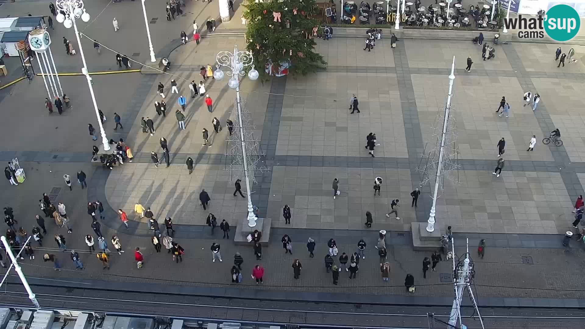 Webcam live Zagreb – Ban Jelačić Platz