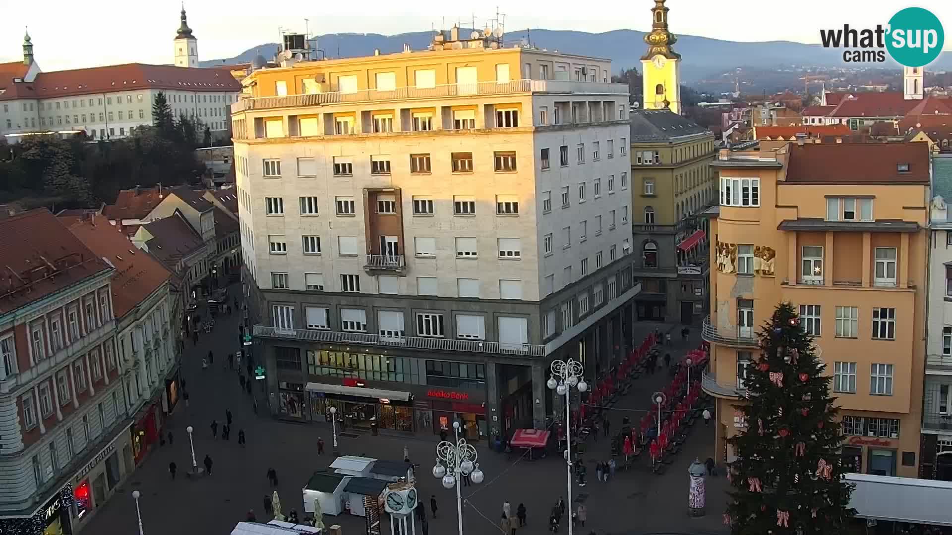 Piazza Ban Jelačić livecam Zagreb – Hotel Dubrovnik