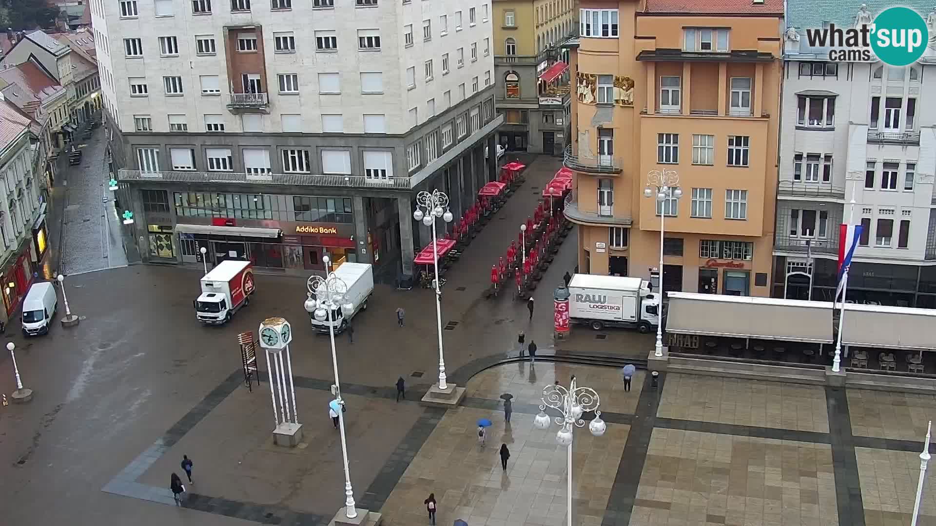 Webcam live Zagreb – Ban Jelačić Platz