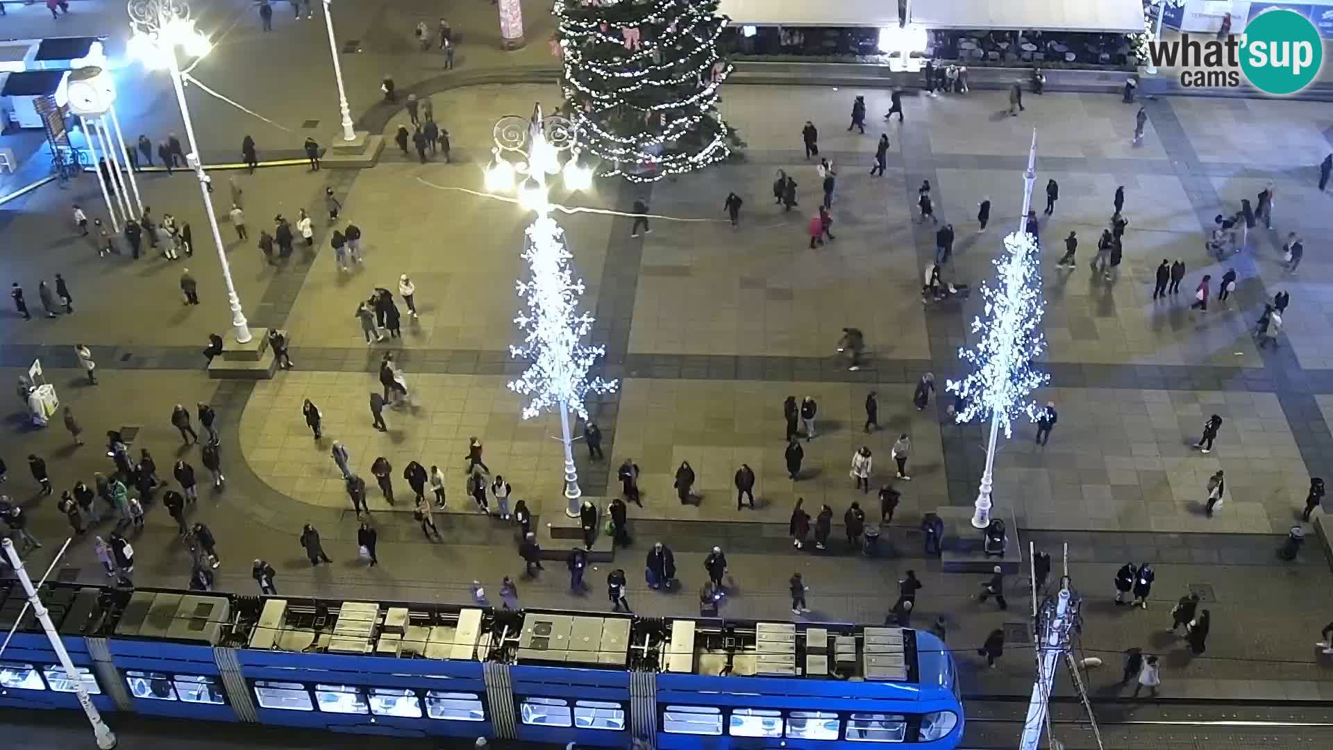 Plaza Ban Jelačić camera en vivo Zagreb – Hotel Dubrovnik