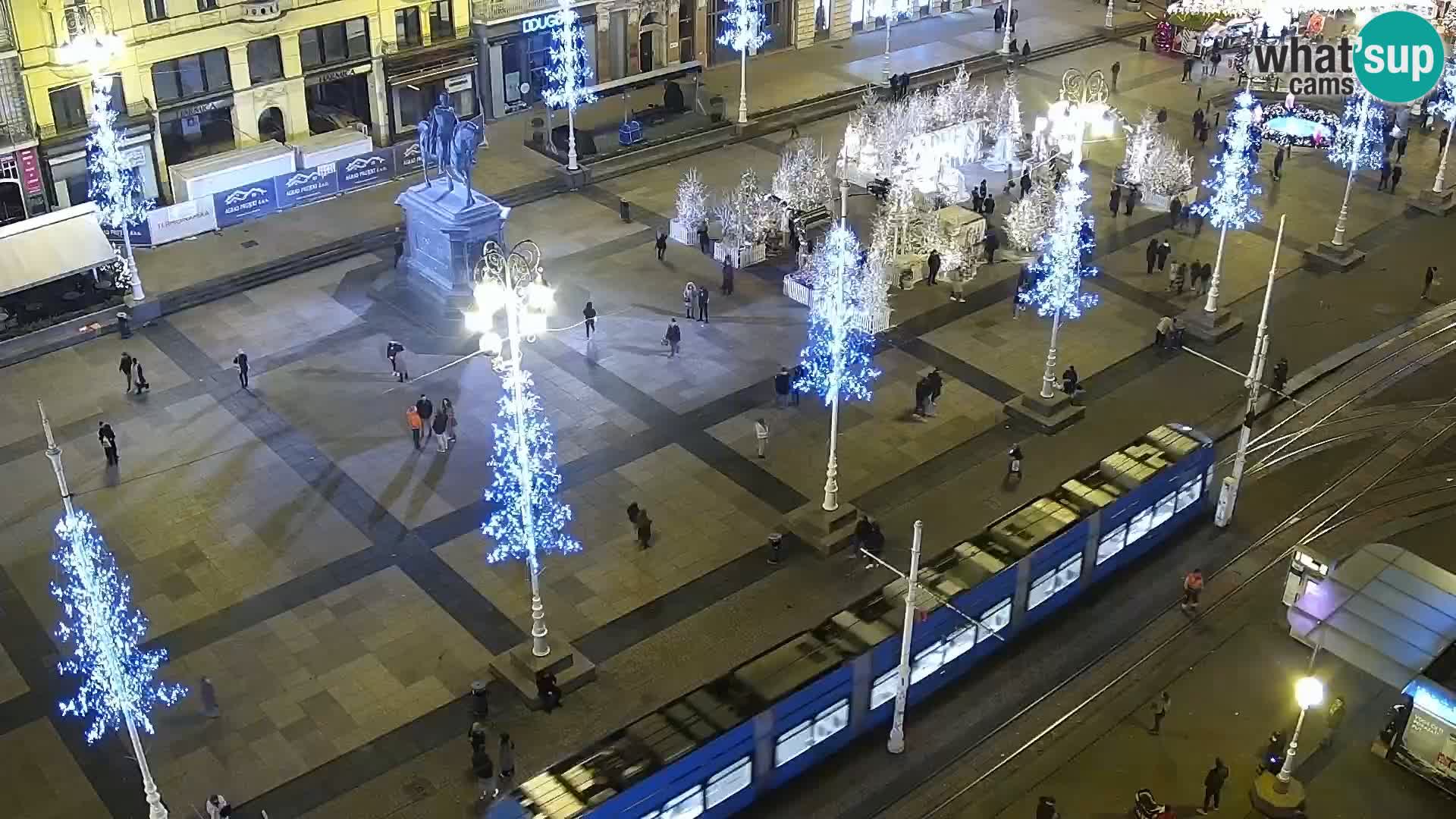 Webcam live Zagreb – Ban Jelačić Platz