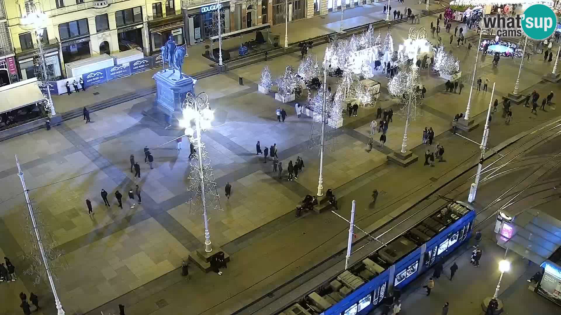 Zagreb -Trg Bana Jelačića