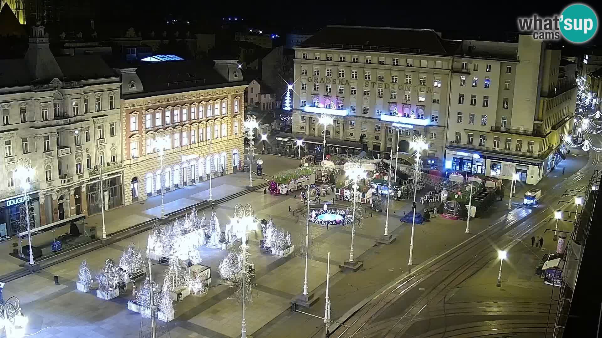 Ban Jelačić Platz  Live webcam Zagreb – Hotel Dubrovnik