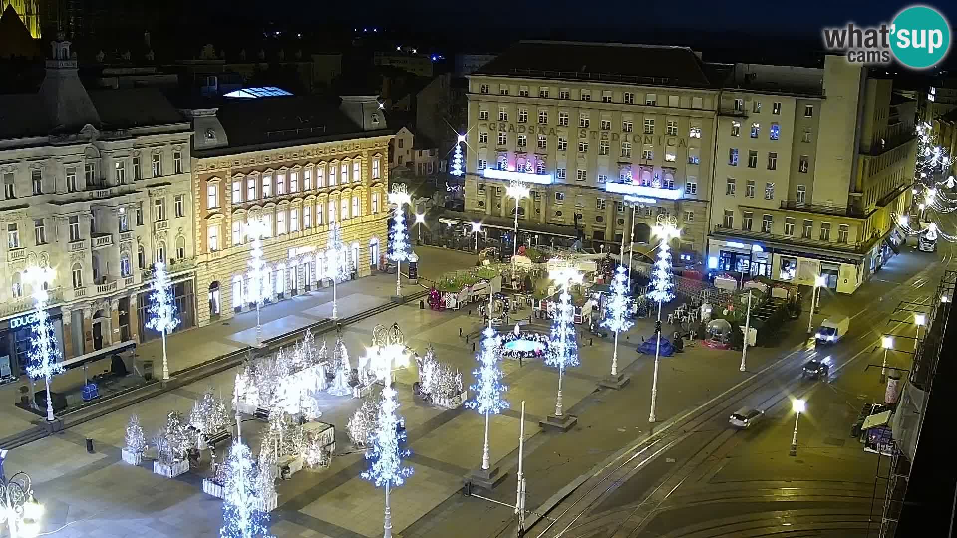 Web kamera Zagreb – Trg Bana Jelačića