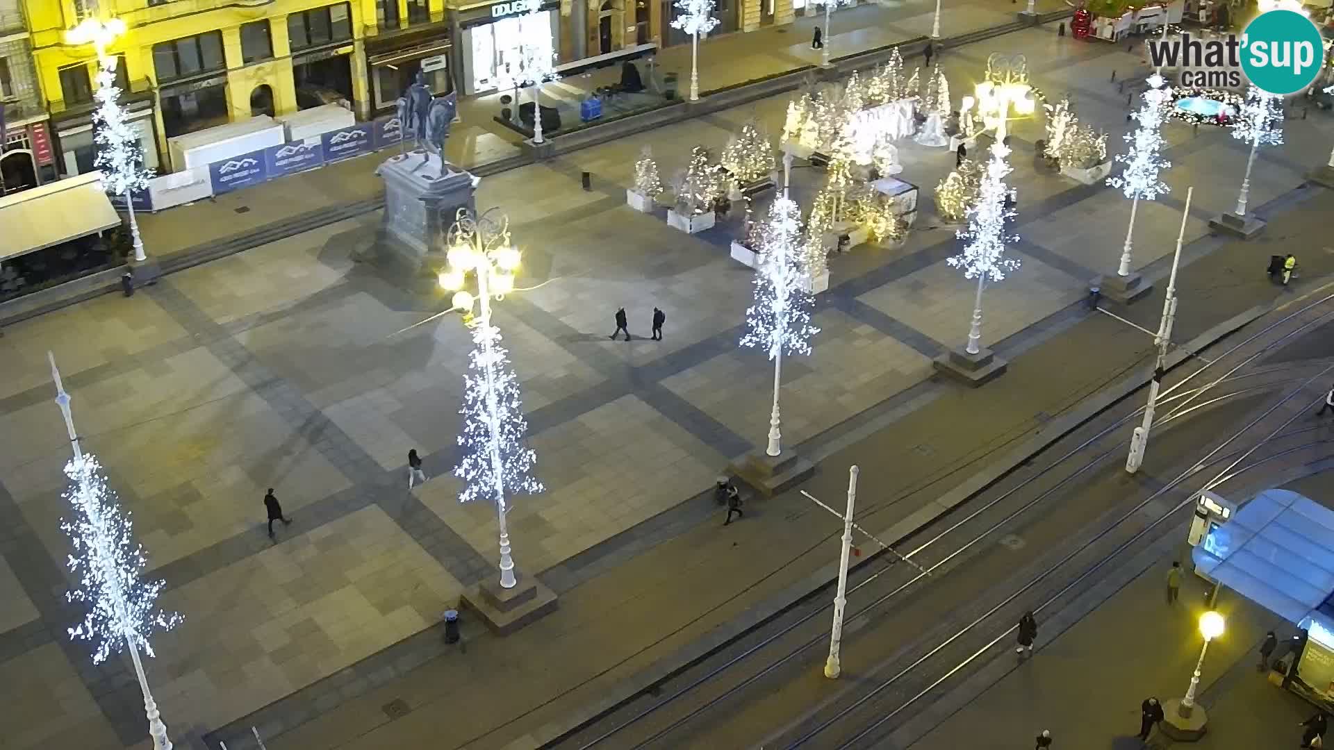 Ban Jelačić live cam Zagreb – Hotel Dubrovnik