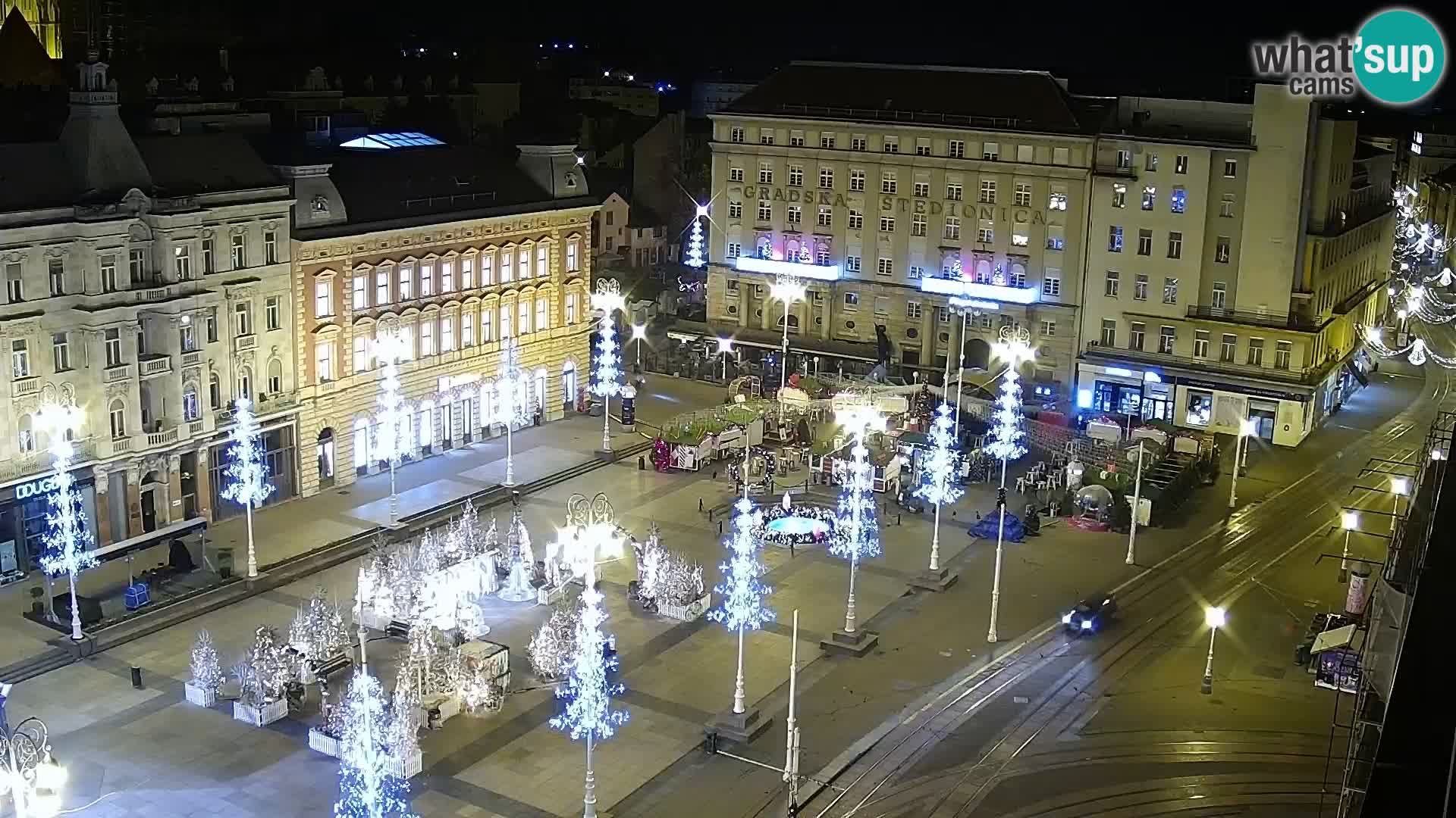 Webcam live Zagreb – Ban Jelačić Platz