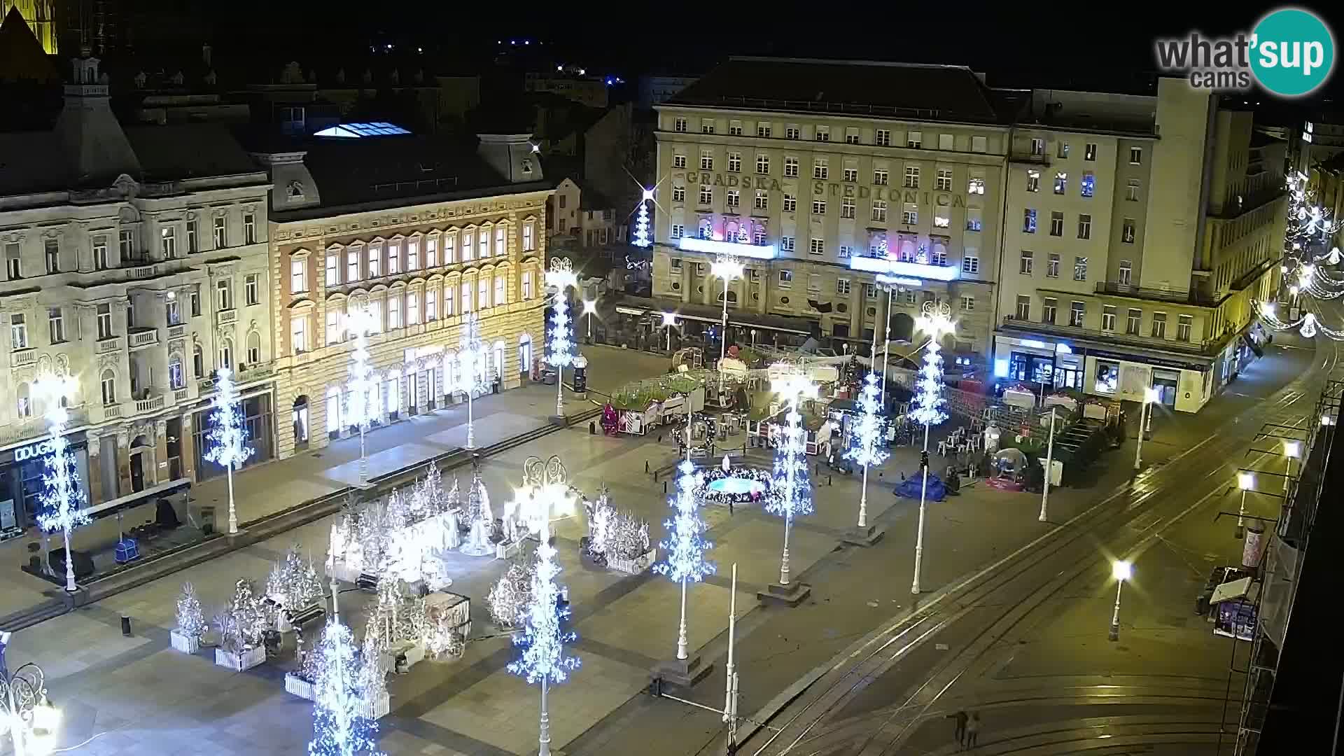 Zagreb – Bana Jelačića square panorama