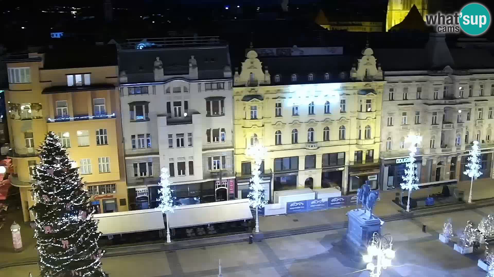 Ban Jelačić Platz  Live webcam Zagreb – Hotel Dubrovnik