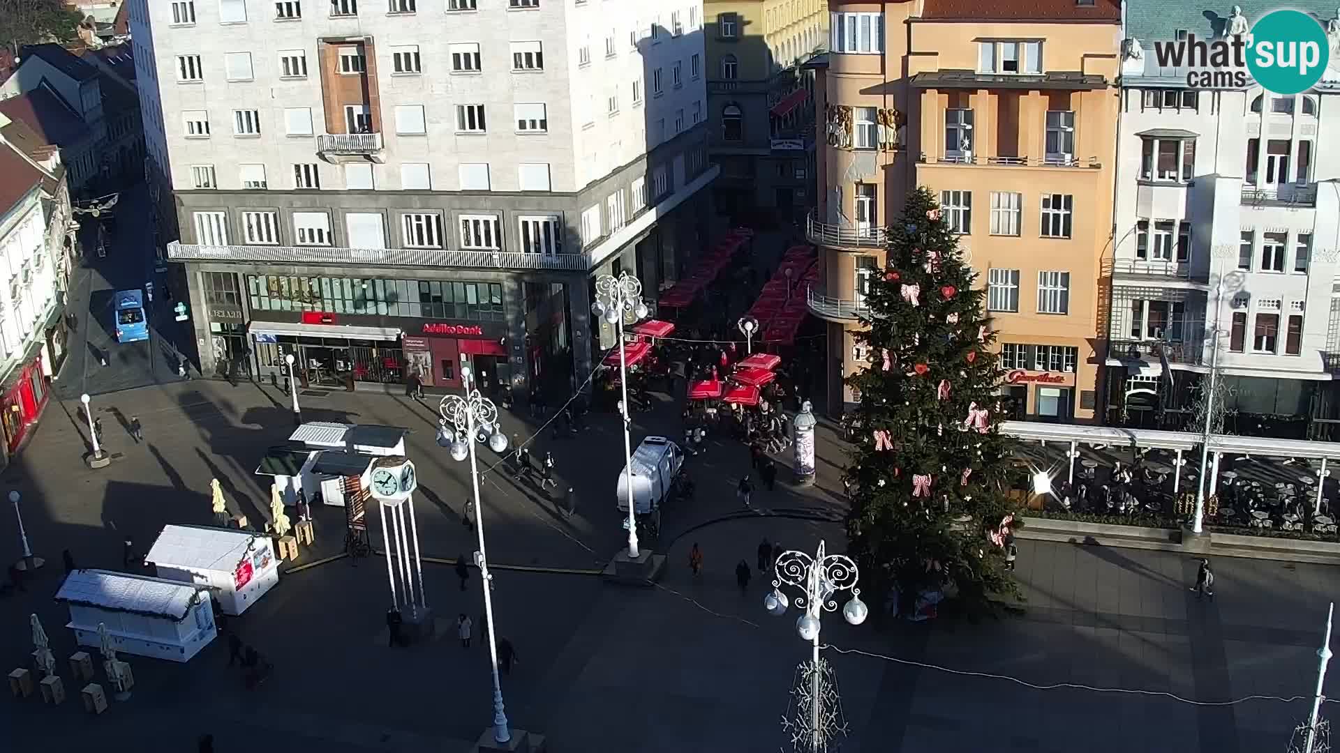 Webcam live Zagreb – Ban Jelačić Platz