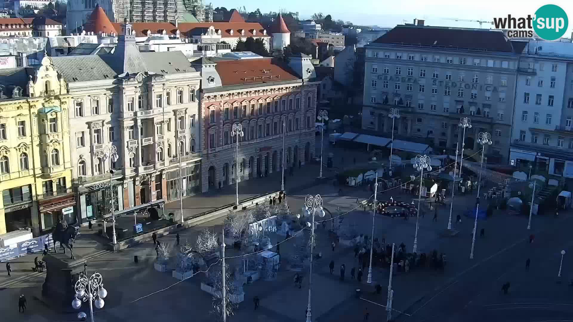 Ban Jelačić live cam Zagreb – Hotel Dubrovnik