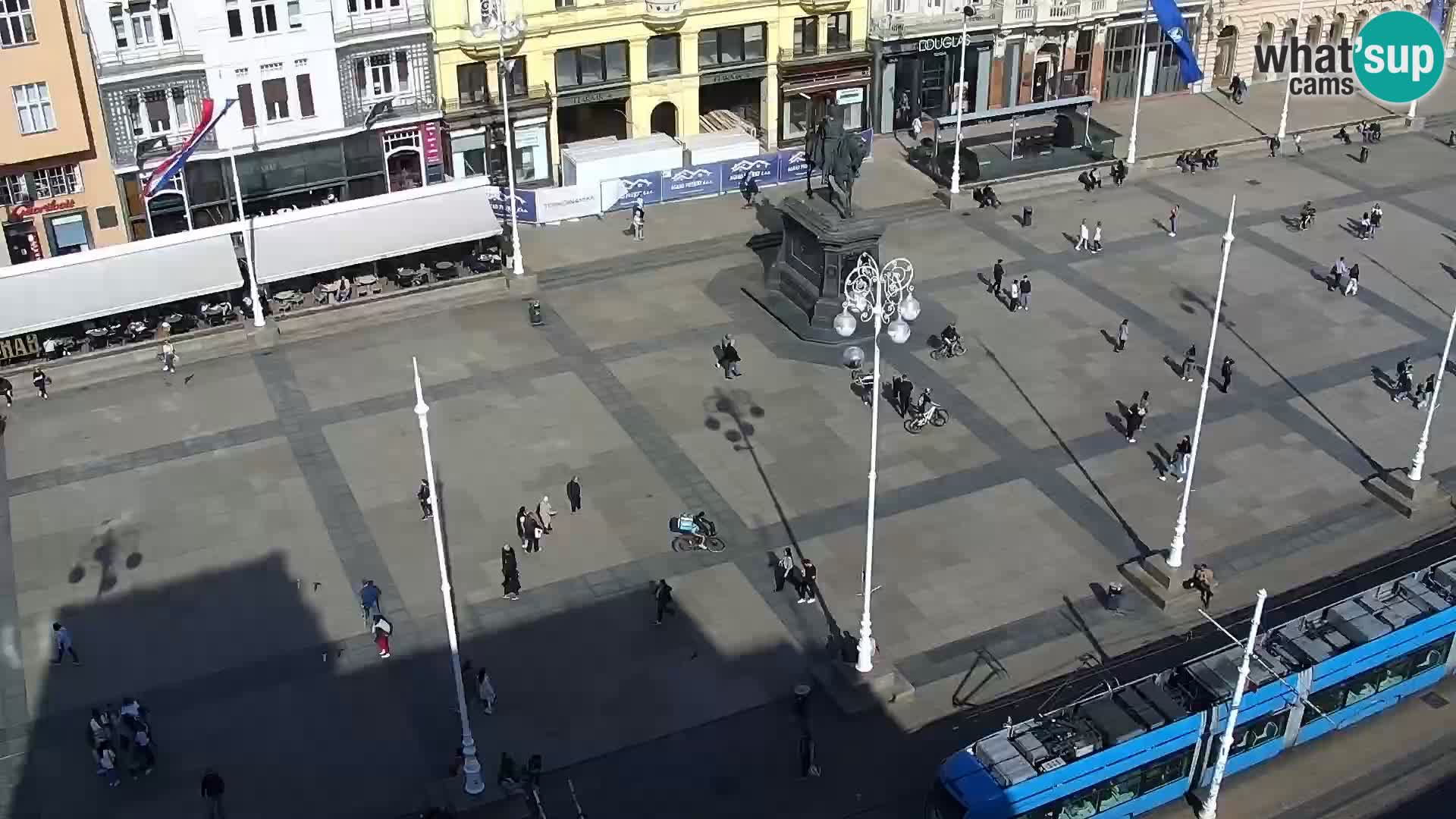 Webcam Zagreb – Ban Jelačić square