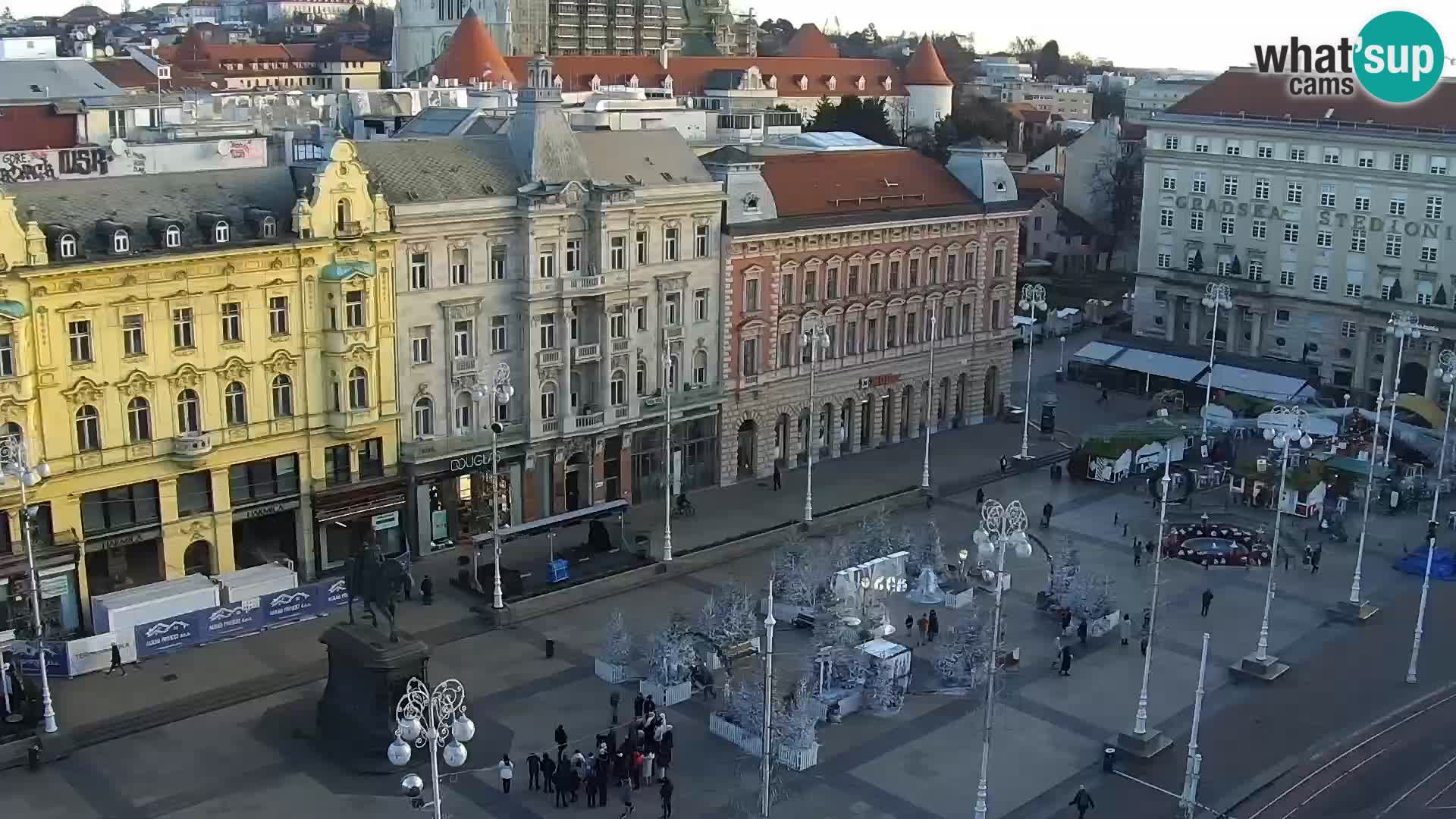 Webcam Zagreb – Carré Ban Jelačić