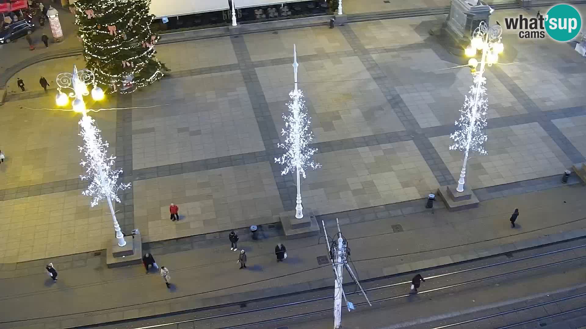 Piazza Ban Jelačić livecam Zagreb – Hotel Dubrovnik