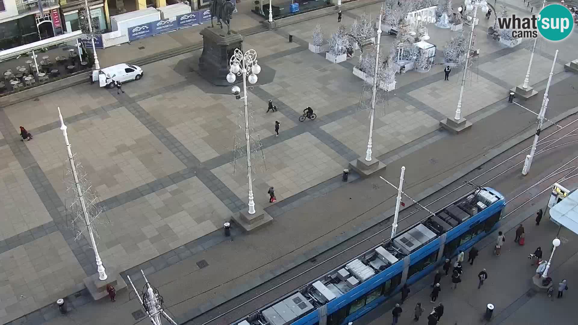 Piazza Ban Jelačić livecam Zagreb – Hotel Dubrovnik