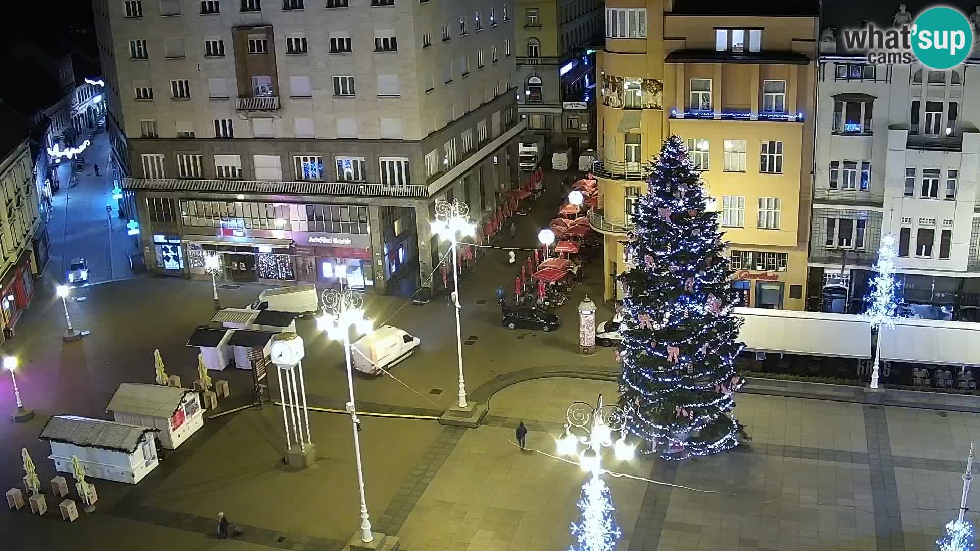 Webcam live Zagreb – Ban Jelačić Platz