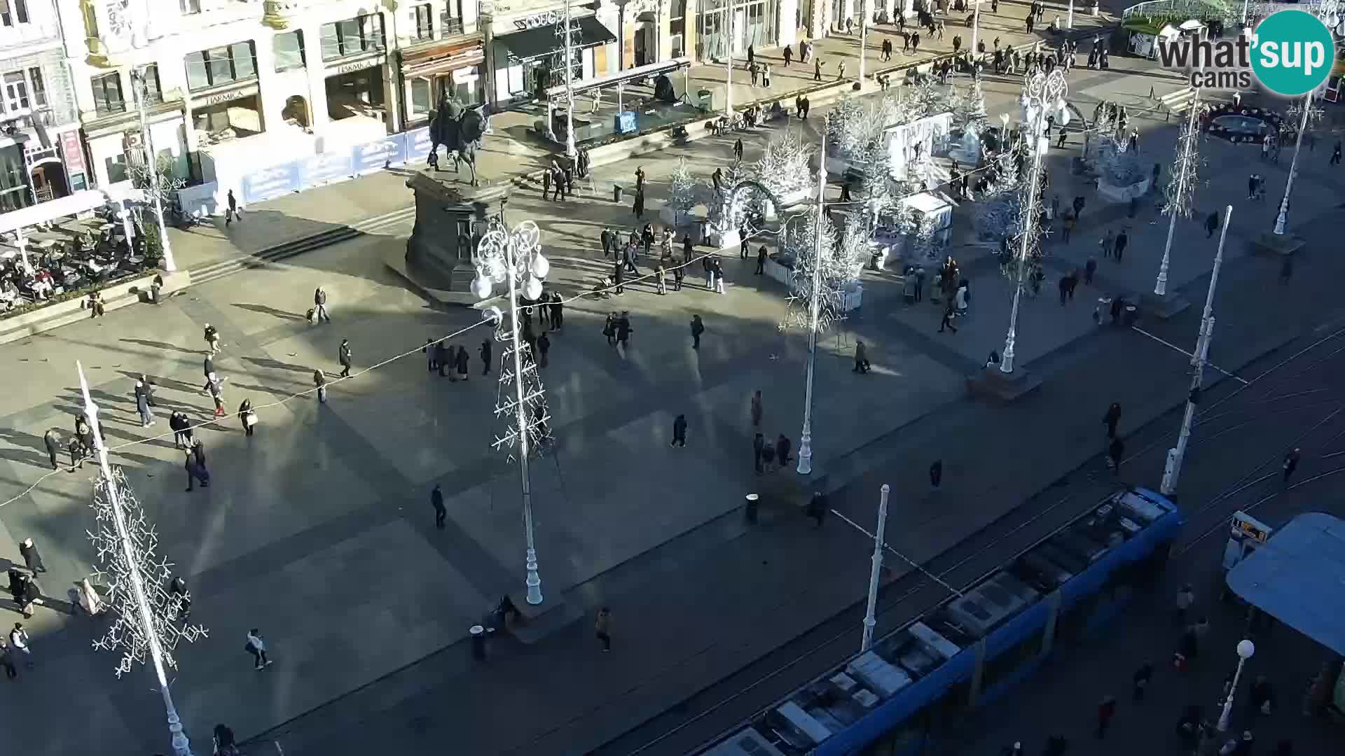 Piazza Ban Jelačić livecam Zagreb – Hotel Dubrovnik