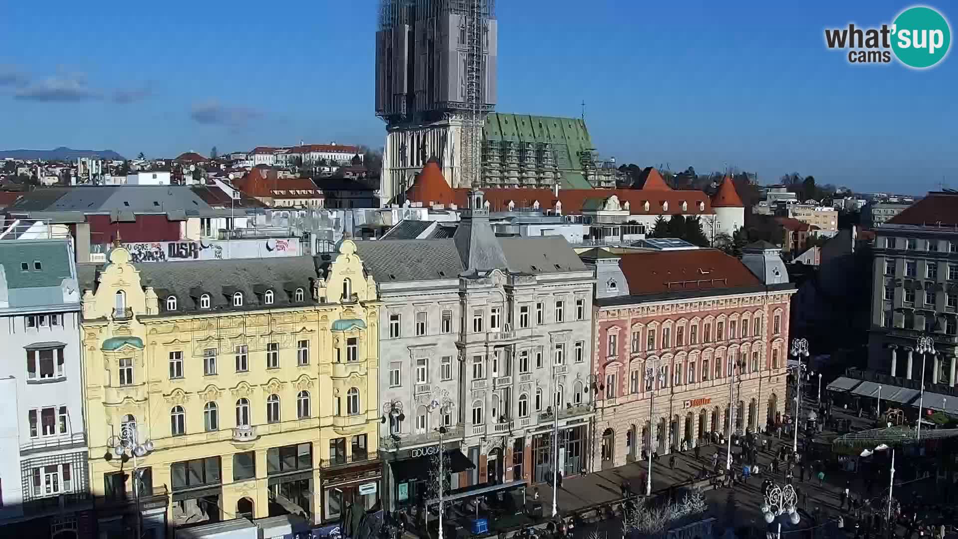 Ban Jelačić live cam Zagreb – Hotel Dubrovnik