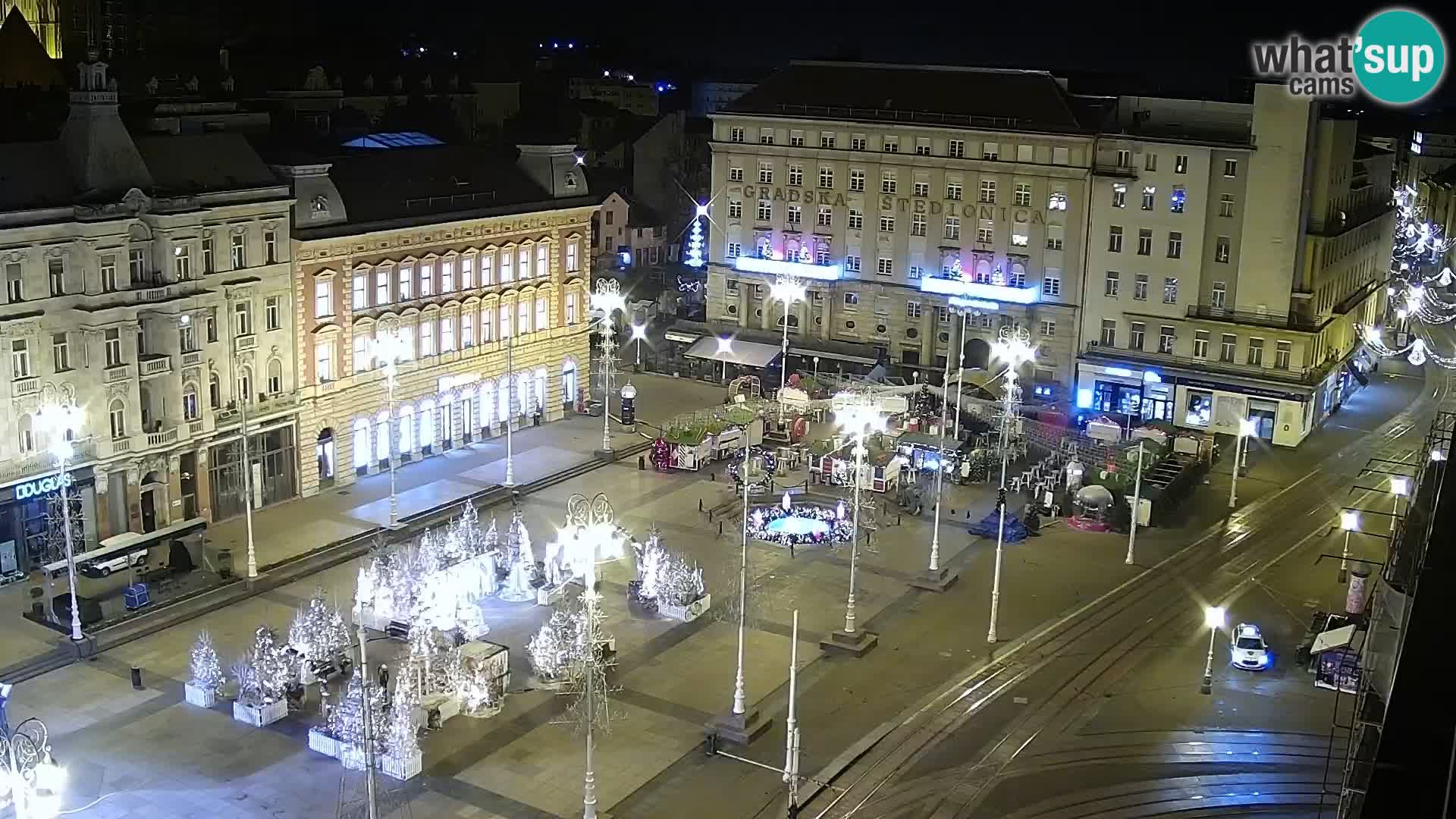 Piazza Ban Jelačić livecam Zagreb – Hotel Dubrovnik