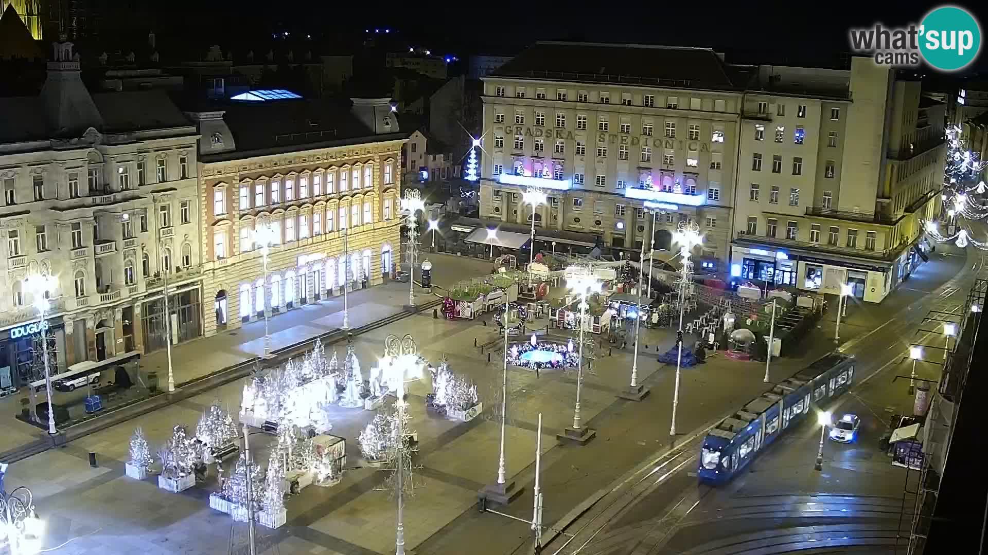 Ban Jelačić Platz  Live webcam Zagreb – Hotel Dubrovnik