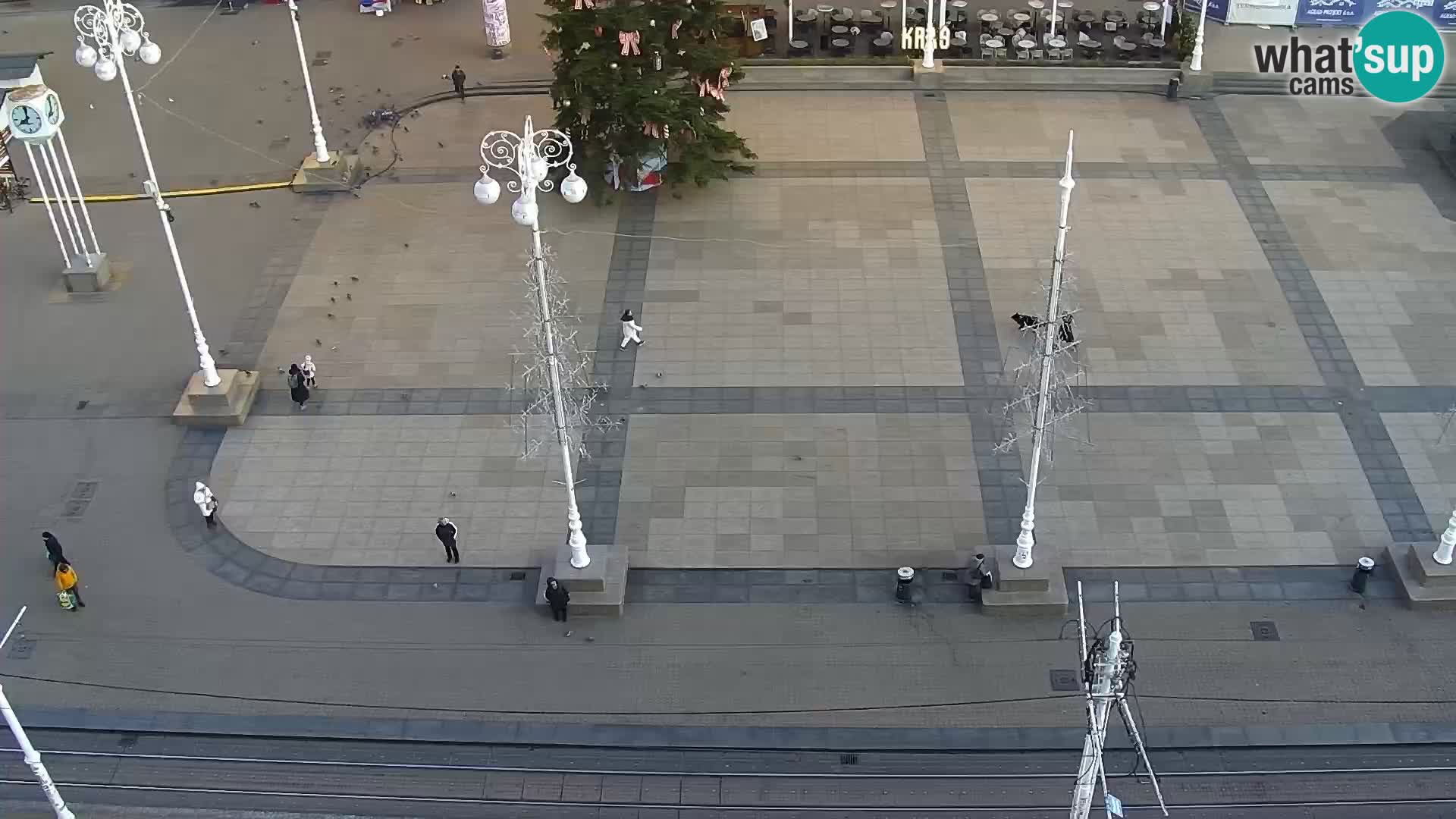 Ban Jelačić Platz  Live webcam Zagreb – Hotel Dubrovnik