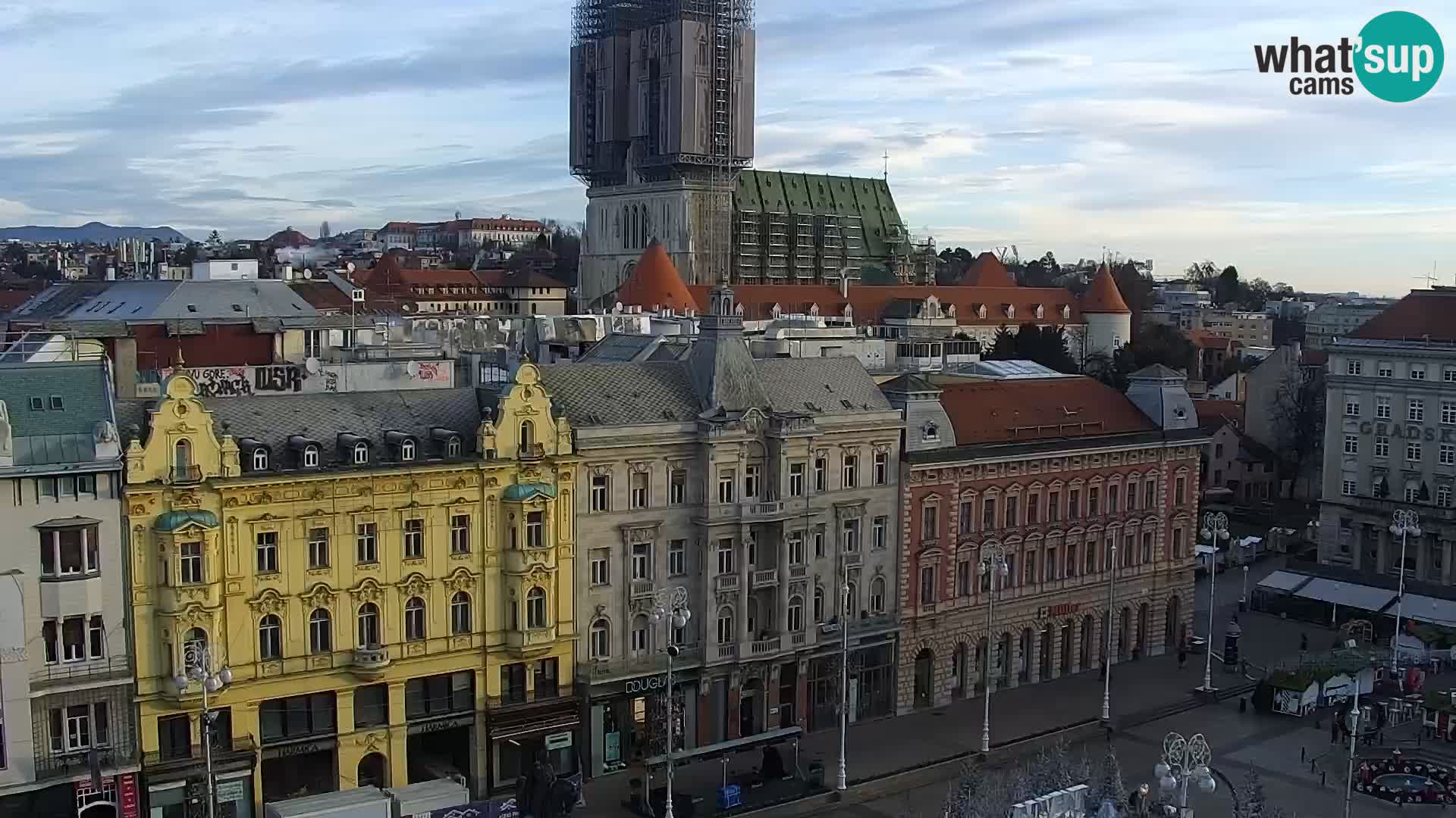 Webcam live Zagreb – Ban Jelačić Platz