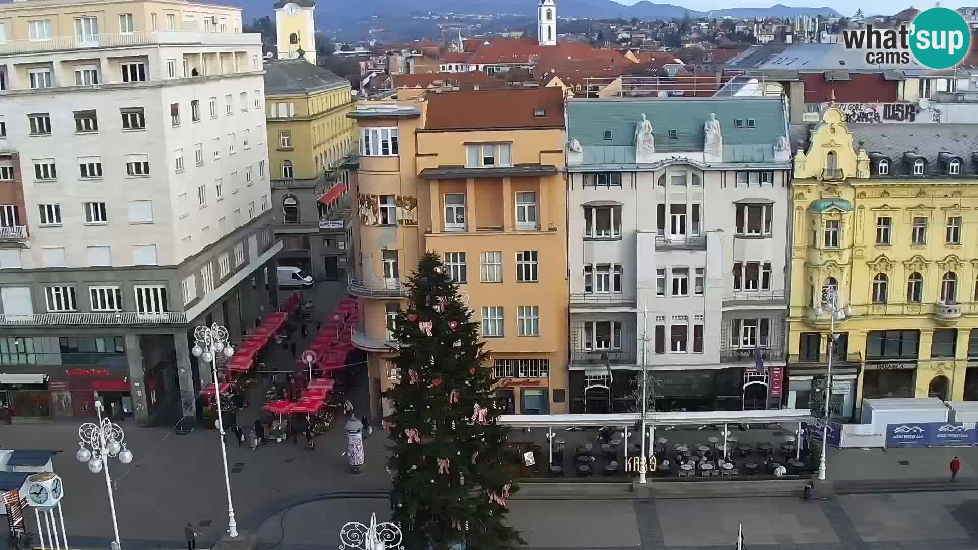 Webcam live Zagreb – Ban Jelačić Platz