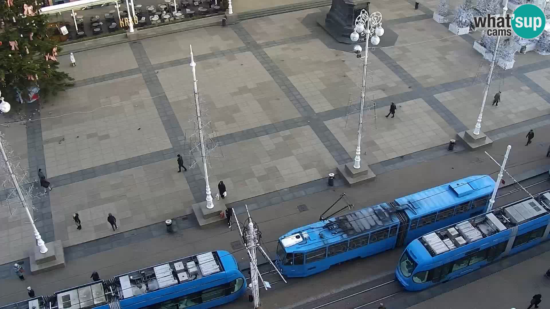 Webcam live Zagreb – Ban Jelačić Platz