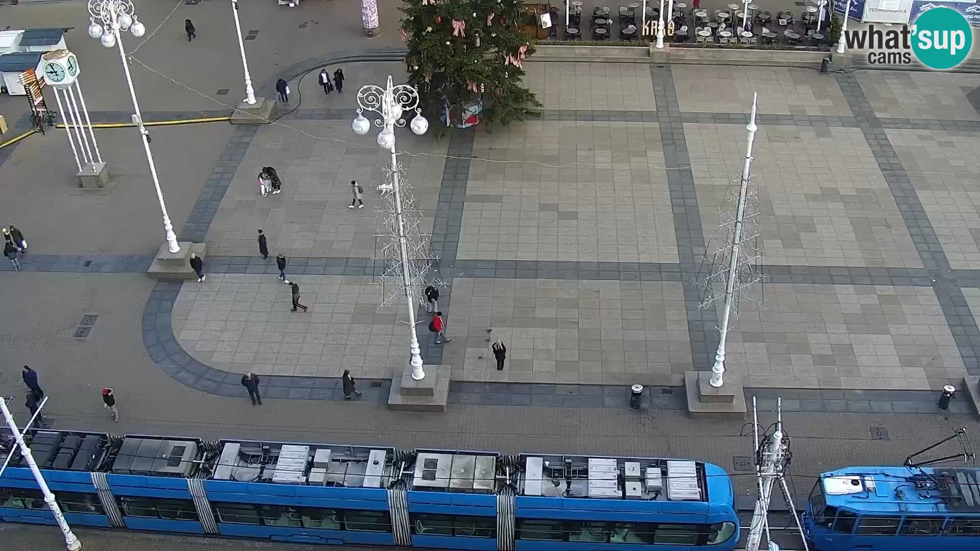 Webcam live Zagreb – Ban Jelačić Platz