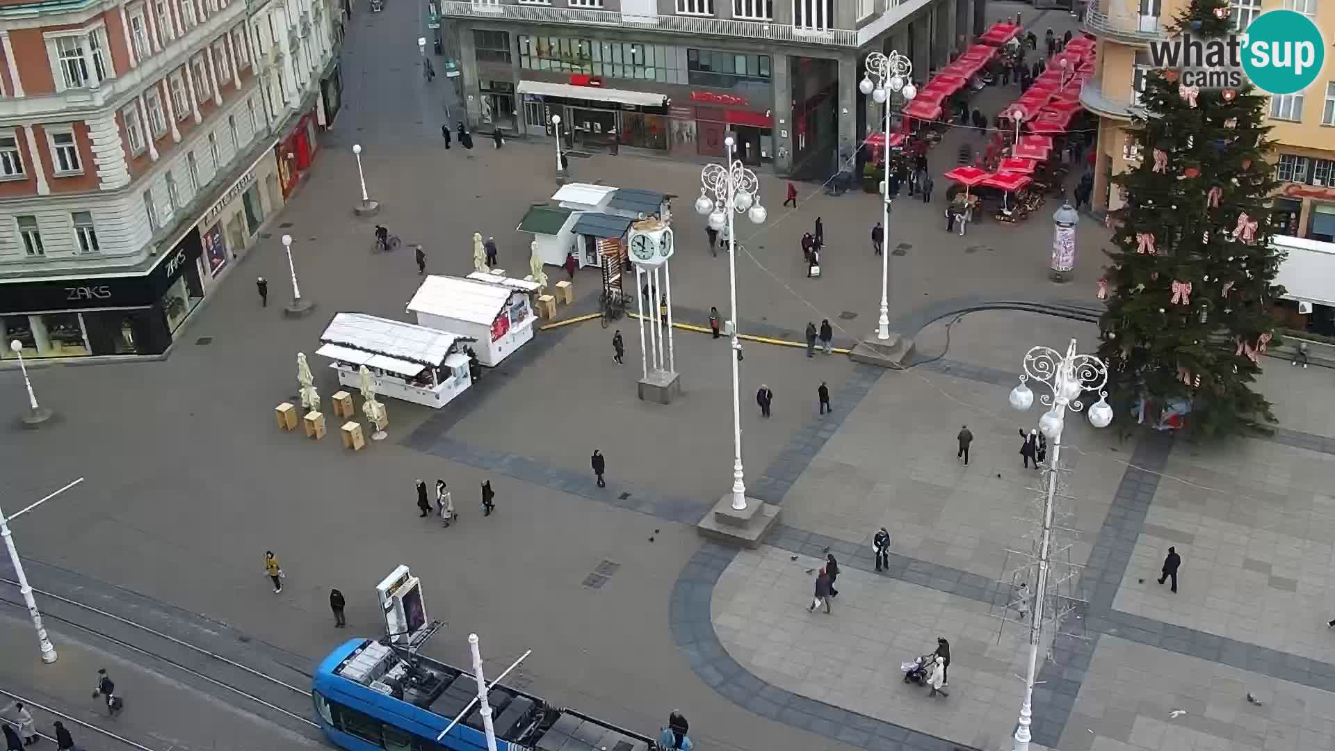 Zagreb – Bana Jelačića square panorama