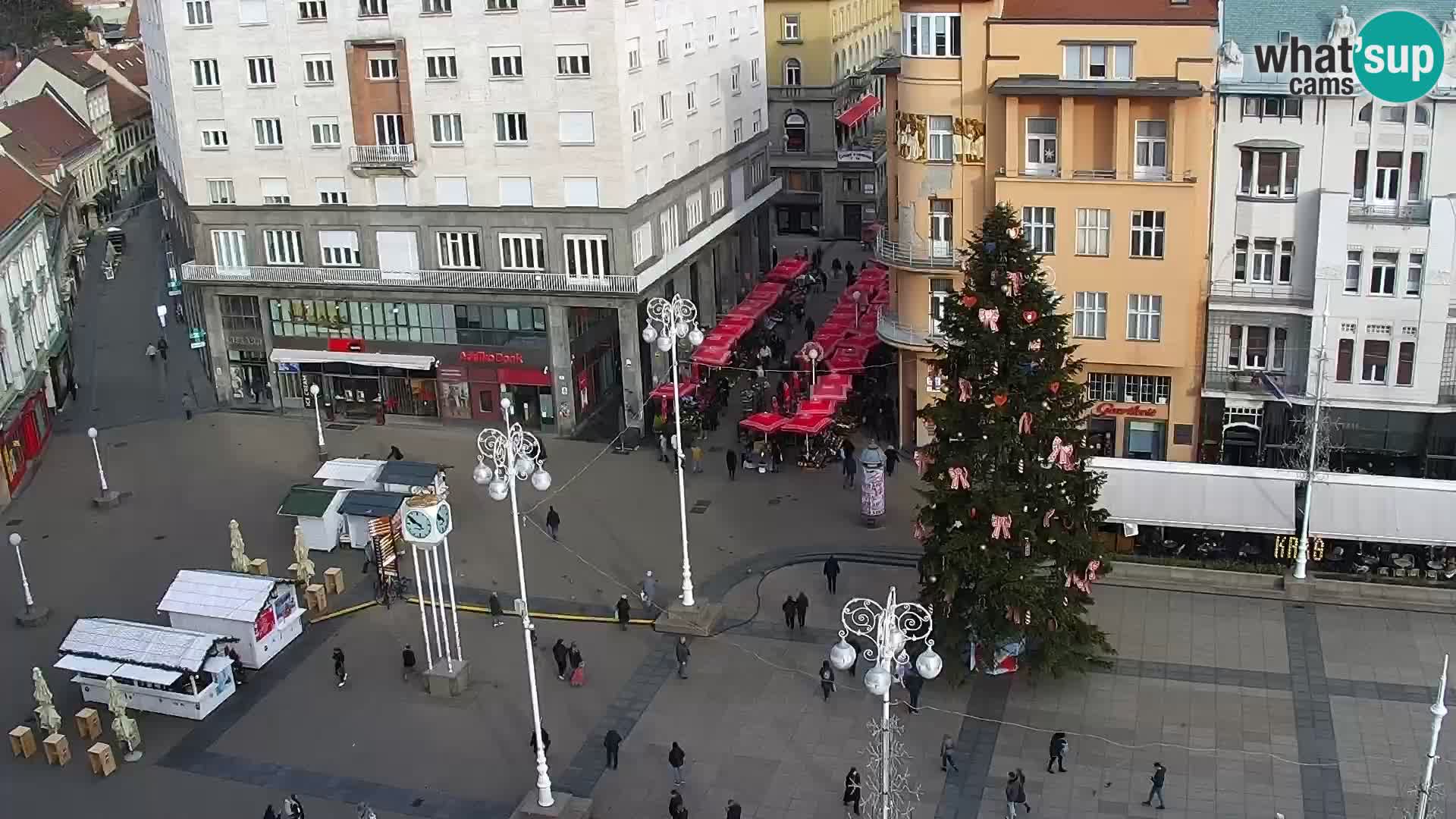 Ban Jelačić live cam Zagreb – Hotel Dubrovnik