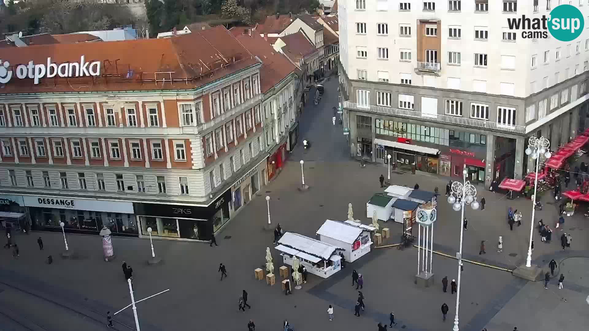 Webcam Zagreb – Plaza Ban Jelačić