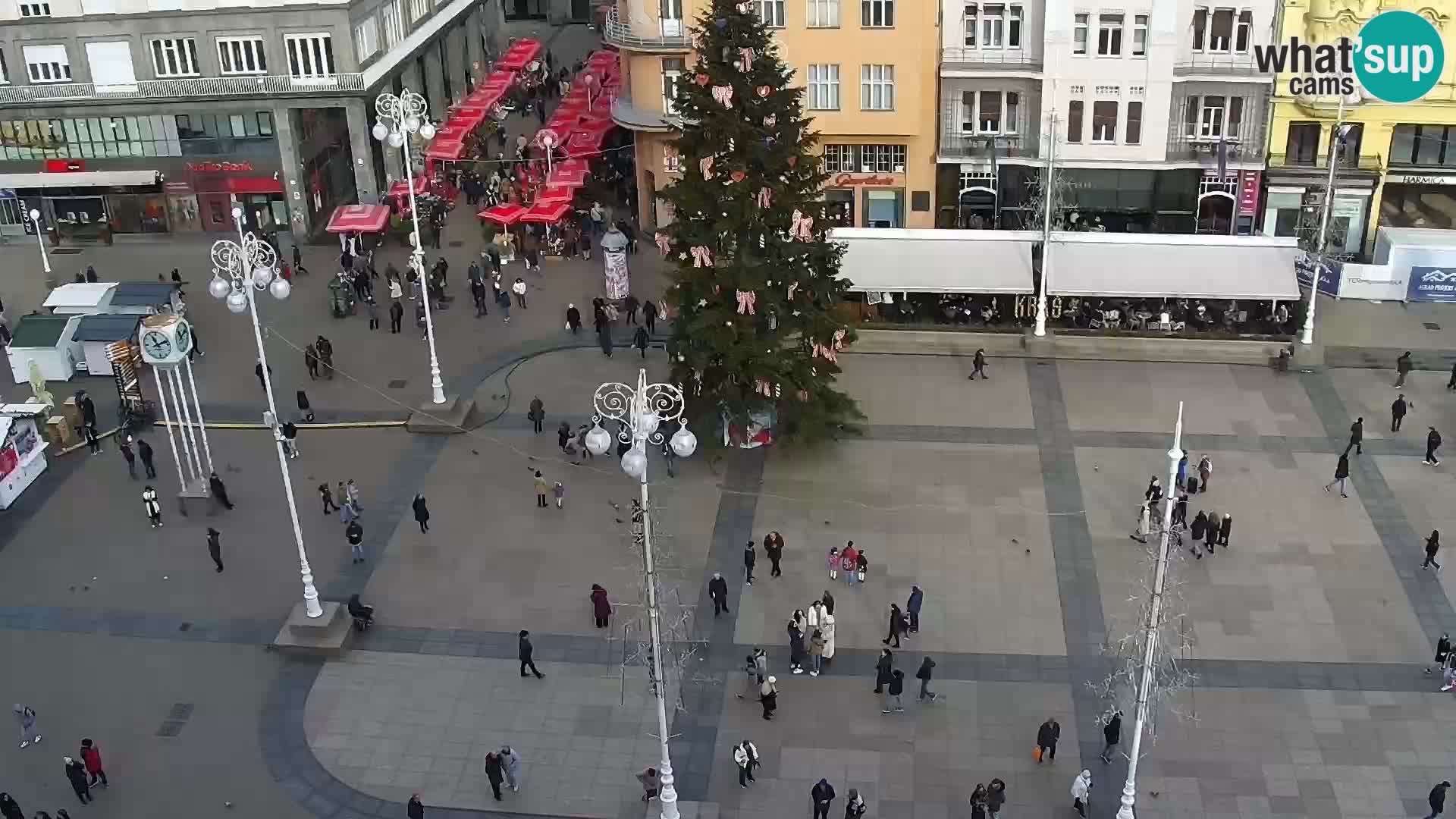 Ban Jelačić live cam Zagreb – Hotel Dubrovnik