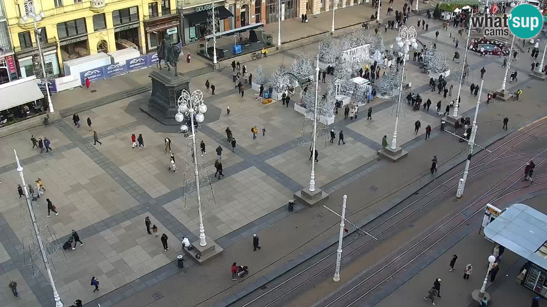 Webcam live Zagreb – Ban Jelačić Platz