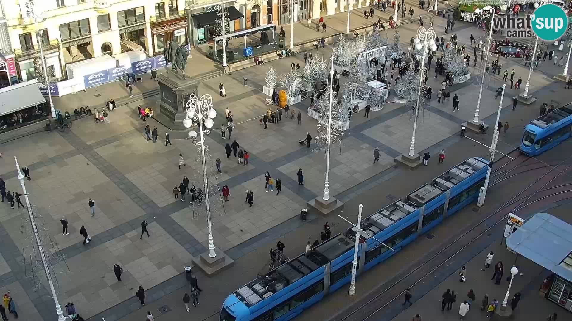 Plaza Ban Jelačić camera en vivo Zagreb – Hotel Dubrovnik