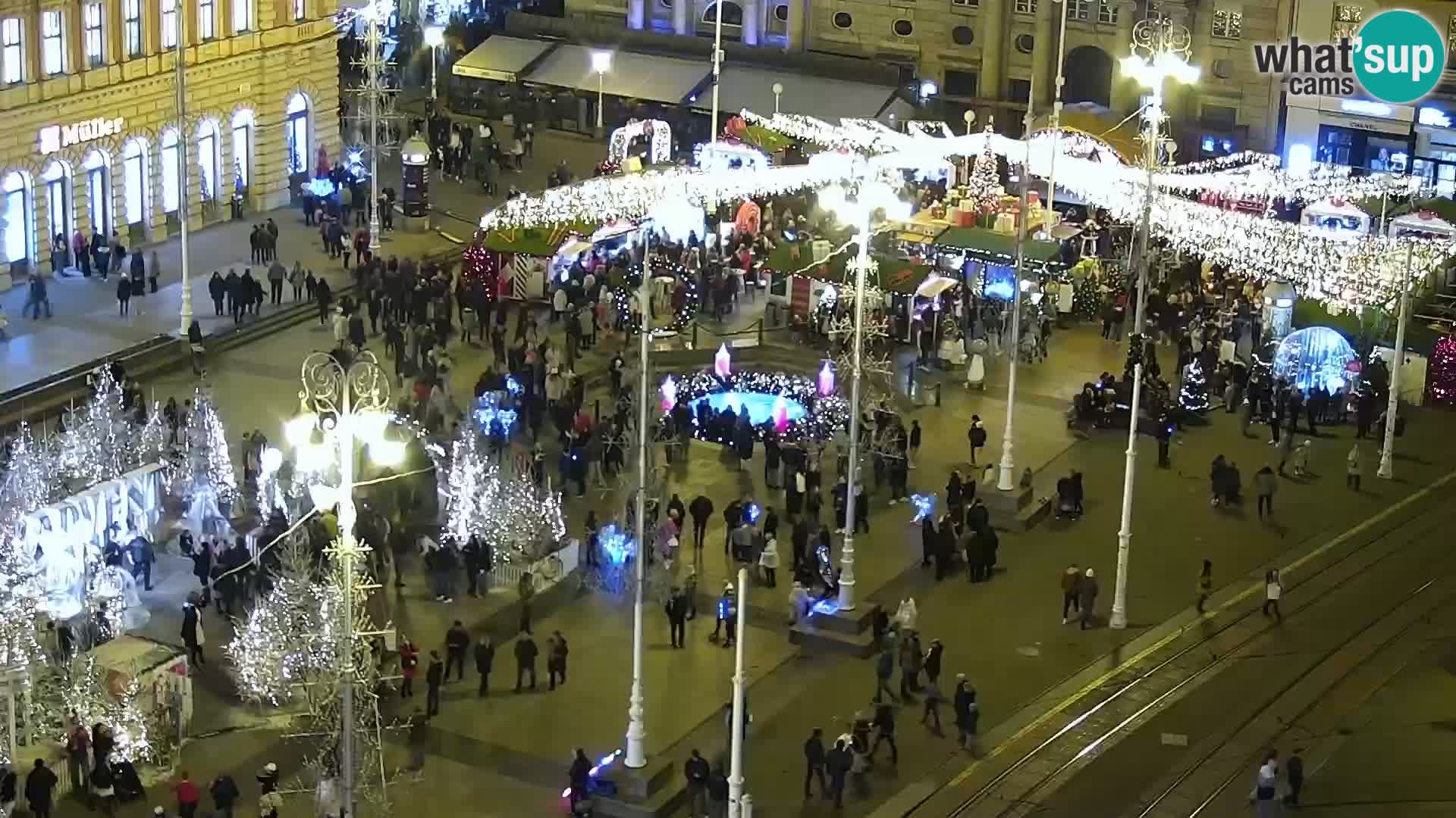 Ban Jelačić live cam Zagreb – Hotel Dubrovnik