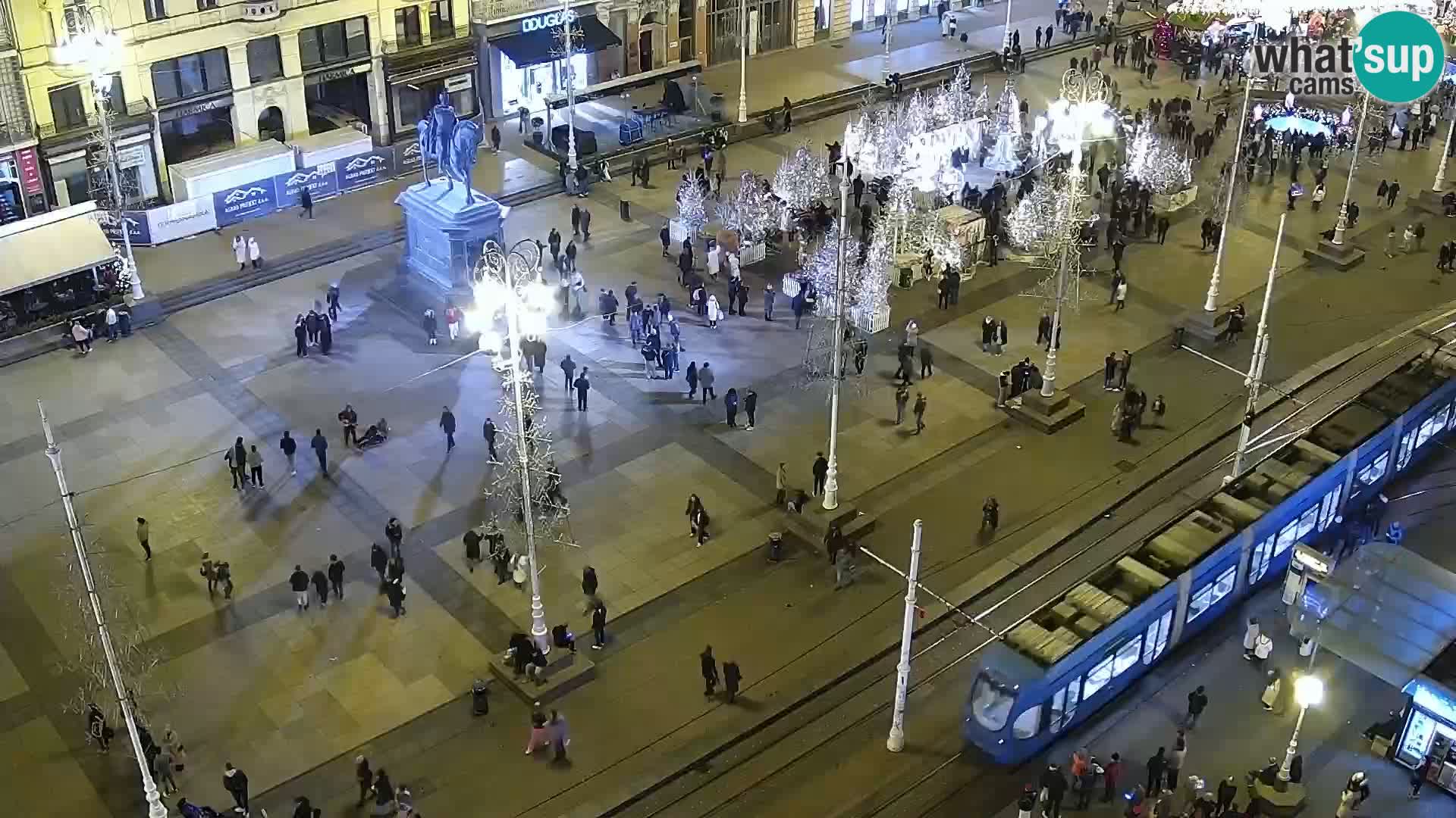 Ban Jelačić live cam Zagreb – Hotel Dubrovnik