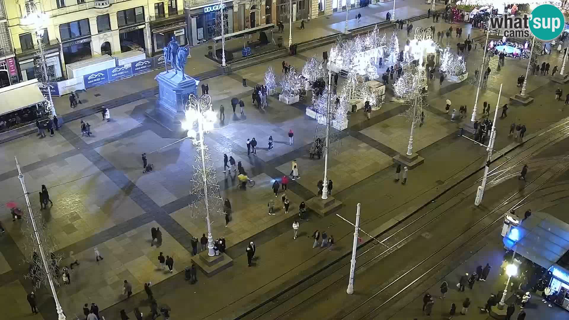 Ban Jelačić live cam Zagreb – Hotel Dubrovnik